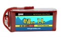 Soft case Lipo Packs 30C - 30C 450mAh 2S 7.4V