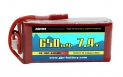 Soft case Lipo Packs 30C - 30C 650mAh 2S 7.4V