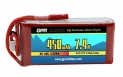 Soft case Lipo Packs 40C - 40C 450mAh 2S 7.4V
