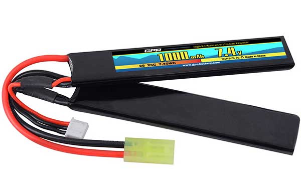 25C 1000mah 2S 7.4V