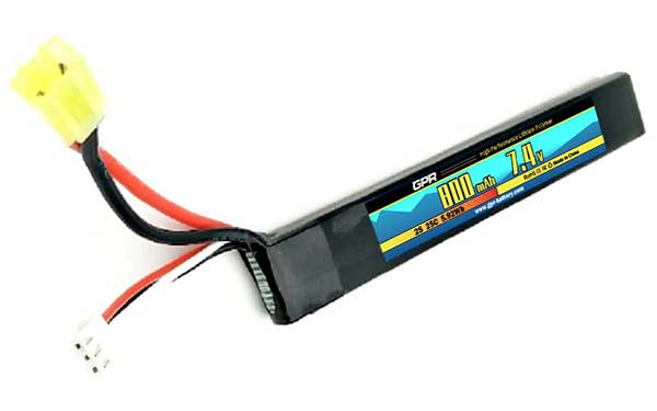 25C 800mah 2S 7.4V