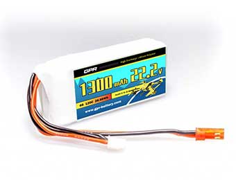 120C 1300mAh 6S 22.2V