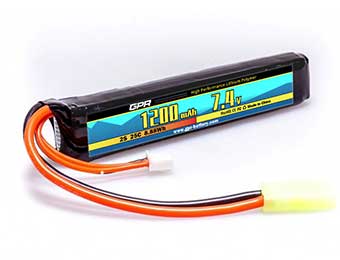 25C 1200mah 2S 7.4V