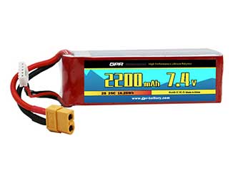 25C 2200mAh 2S 7.4V