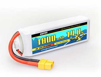50C 1800mAh 4S 14.8V