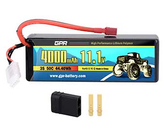 Hard Case Lipo Packs 50C 4000mah 3s 11.1v